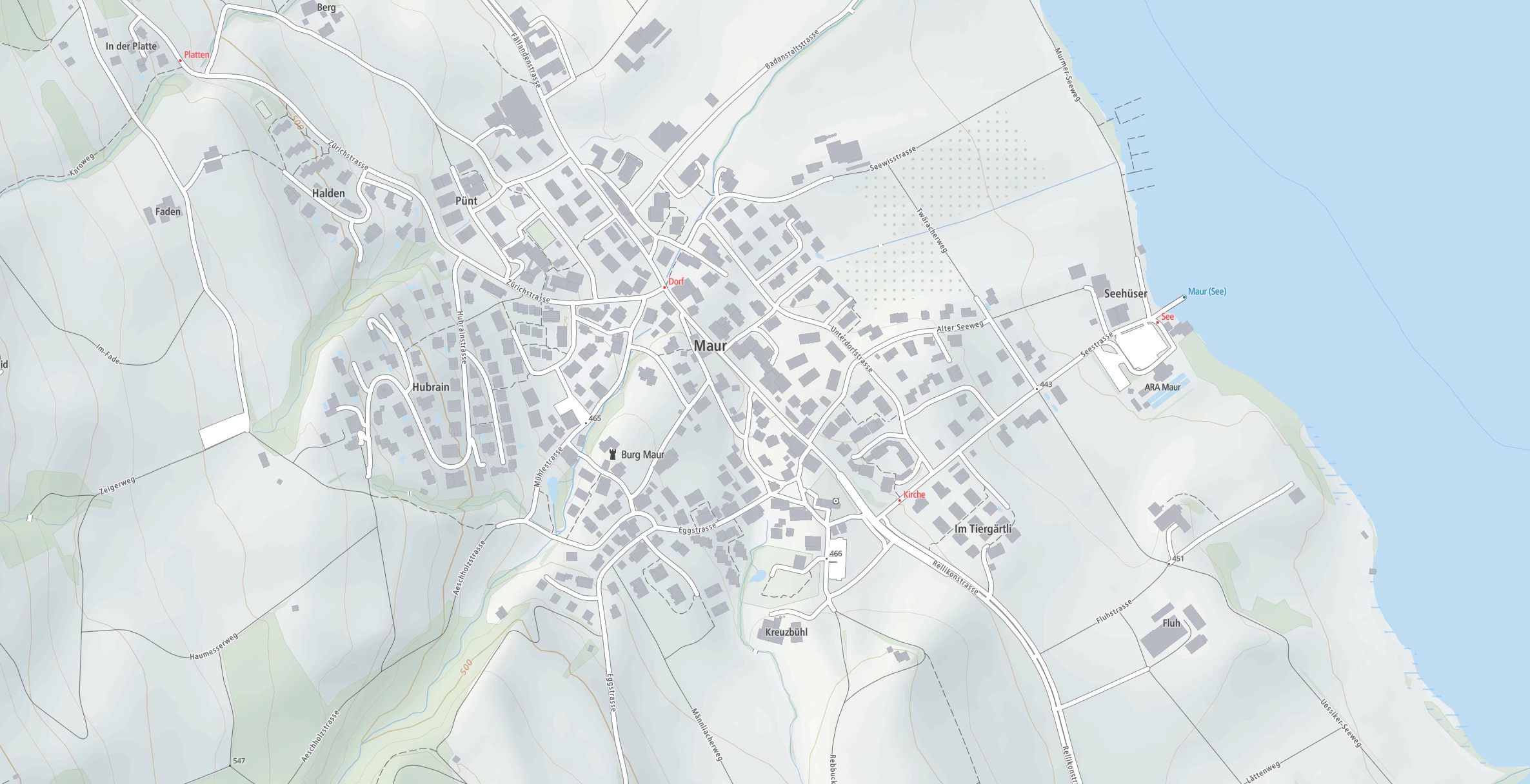Karte Gemeinde Bruchtal